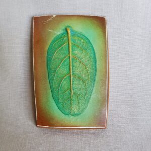 Maritta Mansikka leaf plaque 2