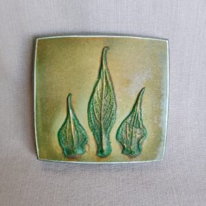 Maritta Mansikka leaf plaque 3