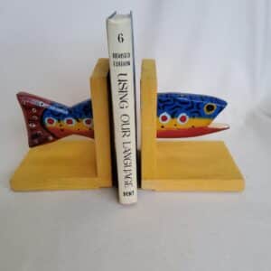 Kevin Roach fish bookends 1